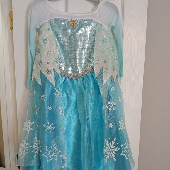NWT~Disney Store Frozen Elsa Costume ~ Size S 5/6